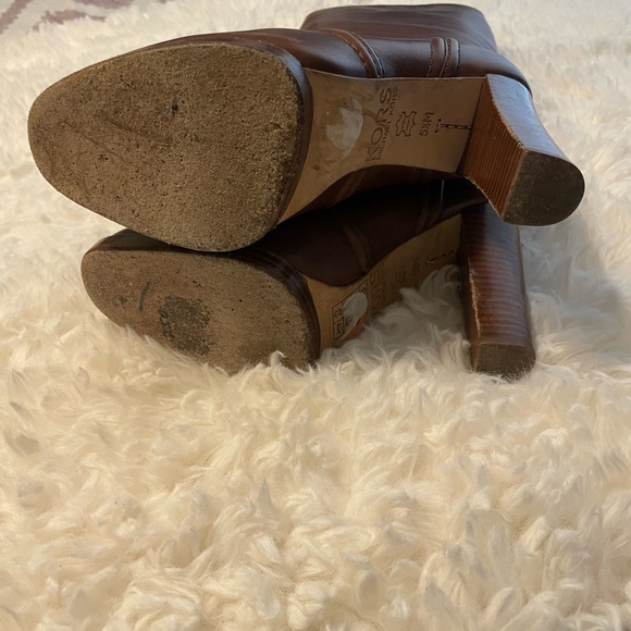 Michael kors leather brown boots - Picture 5 of 5
